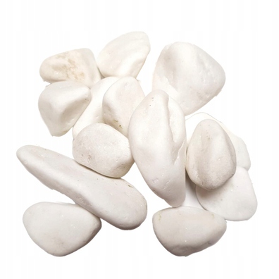 Biały Kamień dekoracyjny 2-5cm Las W Szkle